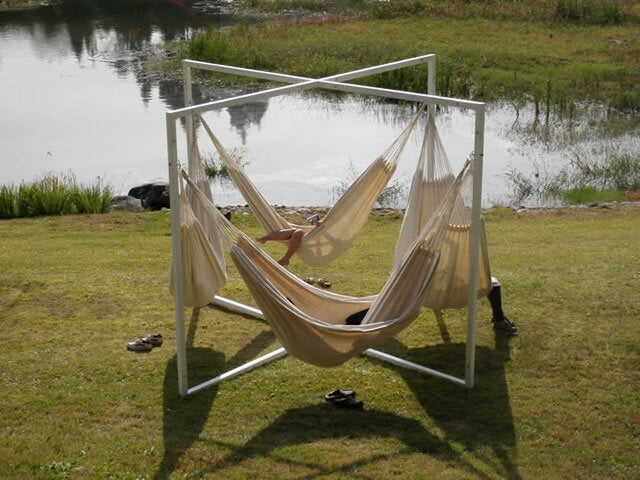 Organic Cotton Wide Brazilian Hammock - Plain White – Hammock2000